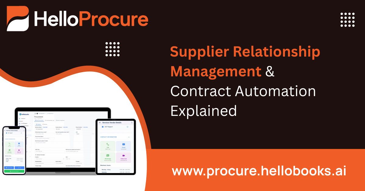 Procurement Contract Management